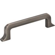 96 mm Center-to-Center Brushed Pewter Callie Cabinet Pull - 839-96BNBDL