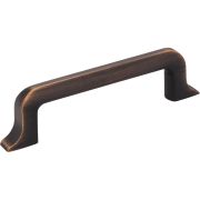 96 mm Center-to-Center Brushed Oil Rubbed Bronze Callie Cabinet Pull - 839-96DBAC