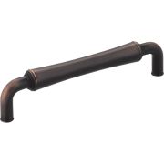 128 mm Center-to-Center Brushed Oil Rubbed Bronze Barrel Bremen 2 Cabinet Pull - 537-128DBAC