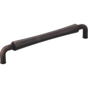 160 mm Center-to-Center Brushed Oil Rubbed Bronze Barrel Bremen 2 Cabinet Pull - 537-160DBAC