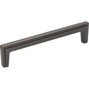 128 mm Center-to-Center Black Nickel Lexa Cabinet Pull - 259-128BN