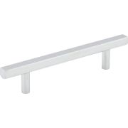 96 mm Center-to-Center Polished Chrome Square Dominique Cabinet Bar Pull - 845-96PC
