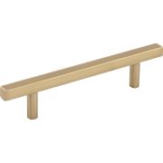 96 mm Center-to-Center Satin Bronze Square Dominique Cabinet Bar Pull - 845-96SBZ