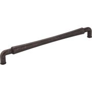 12" Center-to-Center Distressed Oil Rubbed Bronze Barrel Bremen 2 Appliance Handle - 537-12DMAC