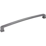 12" Center-to-Center Gun Metal Square Milan 1 Appliance Handle - 1092-12DACM