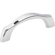 3" Center-to-Center Polished Chrome Aiden Cabinet Pull - 993-3PC