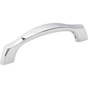 96 mm Center-to-Center Polished Chrome Aiden Cabinet Pull - 993-96PC