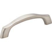 96 mm Center-to-Center Satin Nickel Aiden Cabinet Pull - 993-96SN