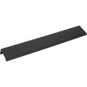 10" Overall Length Matte Black Edgefield Cabinet Tab Pull - A500-10MB