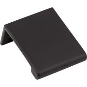 1-1/4" Overall Length Matte Black Edgefield Cabinet Tab Pull - A500-125MB