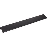12" Overall Length Matte Black Edgefield Cabinet Tab Pull - A500-12MB