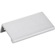 3" Overall Length Brushed Chrome Edgefield Cabinet Tab Pull - A500-3BC