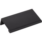 3" Overall Length Matte Black Edgefield Cabinet Tab Pull - A500-3MB