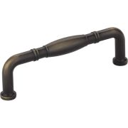 96 mm Center-to-Center Antique Brushed Satin Brass Durham Cabinet Pull - Z290-96-ABSB