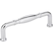 96 mm Center-to-Center Polished Chrome Durham Cabinet Pull - Z290-96-PC