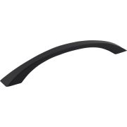 160 mm Center-to-Center Matte Black Flared Philip Cabinet Pull - 767-160MB