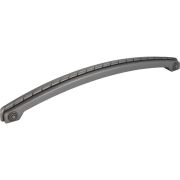 12" Center-to-Center Gun Metal Rope Rhodes Appliance Handle - Z260-12DACM