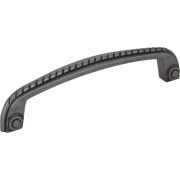 128 mm Center-to-Center Gun Metal Rope Rhodes Cabinet Pull - Z261-128DACM