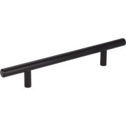 128 mm Center-to-Center Matte Black Naples Cabinet Bar Pull - 206MB