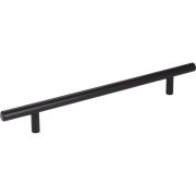 192 mm Center-to-Center Matte Black Naples Cabinet Bar Pull - 272MB