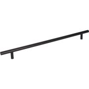 319 mm Center-to-Center Matte Black Naples Cabinet Bar Pull - 399MB
