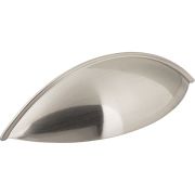 96 mm Center-to-Center Satin Nickel Bordeaux Cabinet Cup Pull - 8236SN