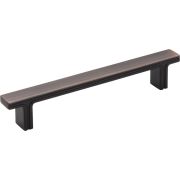128 mm Center-to-Center Brushed Oil Rubbed Bronze Square Anwick Cabinet Pull - 867-128DBAC