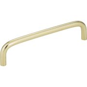 128 mm Center-to-Center Polished Brass Torino Cabinet Wire Pull - S271-128PB