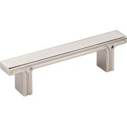 3" Center-to-Center Polished Nickel Square Anwick Cabinet Pull - 867-3NI