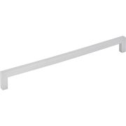 224 mm Center-to-Center Matte Silver Square Stanton Cabinet Bar Pull - 625-224MS