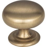 1-1/4" Diameter Satin Bronze Florence Cabinet Mushroom Knob - 2980SBZ