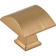 1-1/4" Overall Length  Satin Bronze Roman Cabinet Knob - 944SBZ