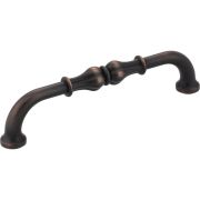 128 mm Center-to-Center Brushed Oil Rubbed Bronze Bella Cabinet Pull - 818-128DBAC