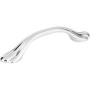 3" Center-to-Center Polished Chrome Gatsby Cabinet Pull - 3208PC