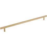 305 mm Center-to-Center Satin Bronze Square Dominique Cabinet Bar Pull - 845-305SBZ