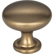 1-3/16" Diameter Satin Bronze Madison Cabinet Mushroom Knob - 3910-SBZ