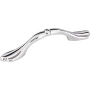 3" Center-to-Center Polished Chrome Arcadia Cabinet Pull - 516PC
