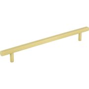 192 mm Center-to-Center Brushed Gold Square Dominique Cabinet Bar Pull - 845-192BG