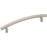 128 mm Center-to-Center Satin Nickel Arched Belfast Cabinet Pull - 406-128SN
