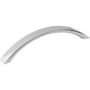128 mm Center-to-Center Polished Chrome Arched Belfast Cabinet Pull - 776-128PC