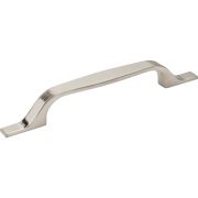 128 mm Center-to-Center Satin Nickel Square Cosgrove Cabinet Pull - 382-128SN