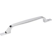 160 mm Center-to-Center Polished Chrome Square Cosgrove Cabinet Pull - 382-160PC