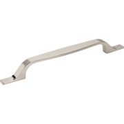 160 mm Center-to-Center Satin Nickel Square Cosgrove Cabinet Pull - 382-160SN