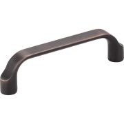 96 mm Center-to-Center Brushed Oil Rubbed Bronze Brenton Cabinet Pull - 239-96DBAC