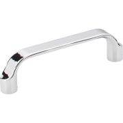 96 mm Center-to-Center Polished Chrome Brenton Cabinet Pull - 239-96PC