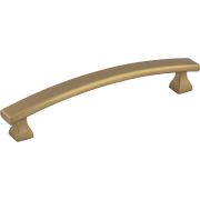 128 mm Center-to-Center Satin Bronze Square Hadly Cabinet Pull - 449-128SBZ