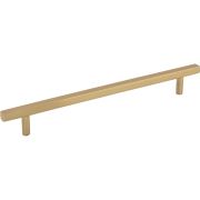 192 mm Center-to-Center Satin Bronze Square Dominique Cabinet Bar Pull - 845-192SBZ