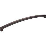 12" Center-to-Center Brushed Oil Rubbed Bronze Delgado Appliance Handle - 519-12DBAC