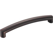 160 mm Center-to-Center Brushed Oil Rubbed Bronze Delgado Cabinet Pull - 519-160DBAC