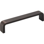128 mm Center-to-Center Brushed Oil Rubbed Bronze Square Asher Cabinet Pull - 193-128DBAC